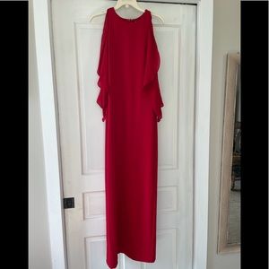 Parker Black Column gown